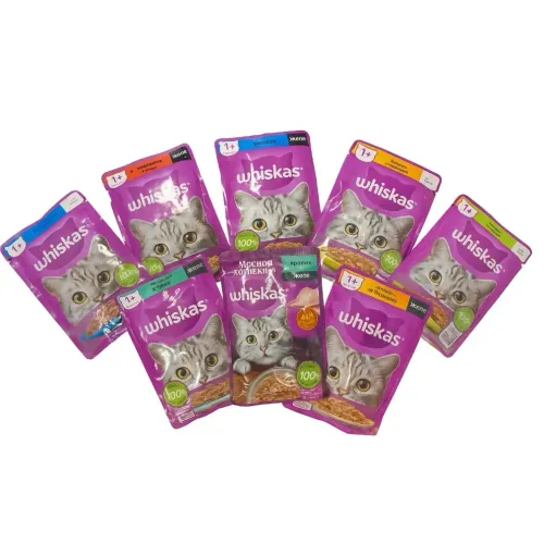 پوچ گربه ویسکاس در ژله ۸۵ گرم